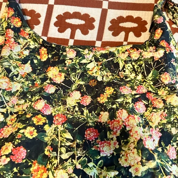 Baggu LANTANA Floral Nylon Shoulder Bag Sold Out - Picture 3 of 4